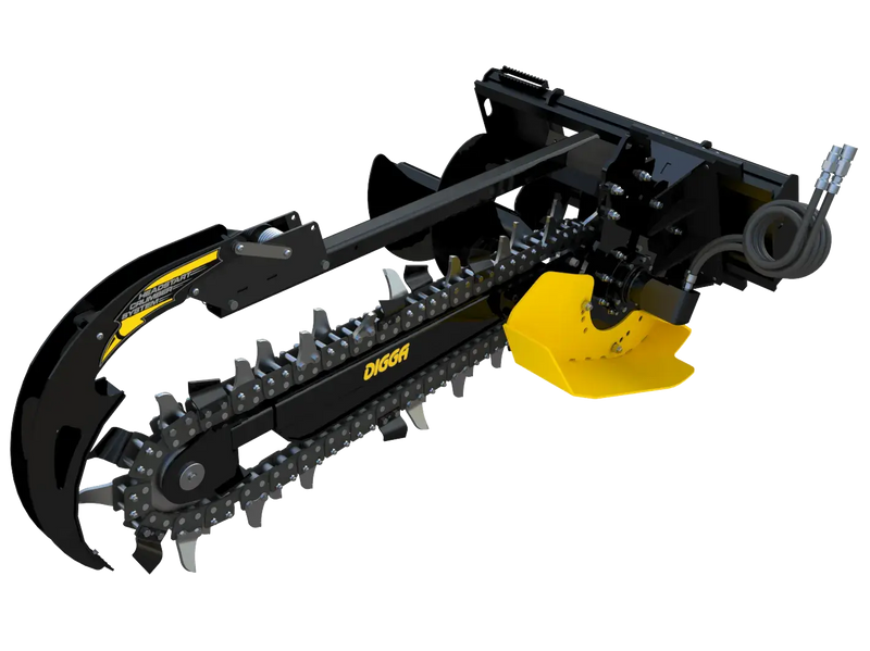Digga RC4 Combo Auger Bits: One Bit for Rock and Earth