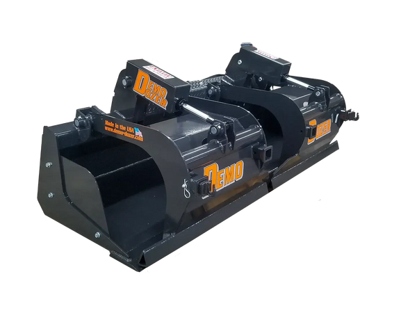 Rock Bucket with Dual Grapple: Your Demo Cleanup Powerhouse