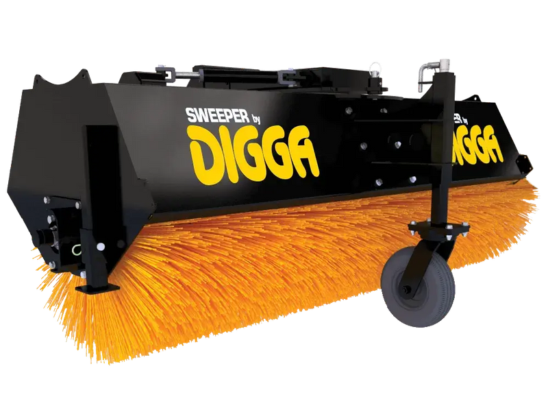 Hydraulic Angle Brooms: Built for Municipal & Commercial Runs
