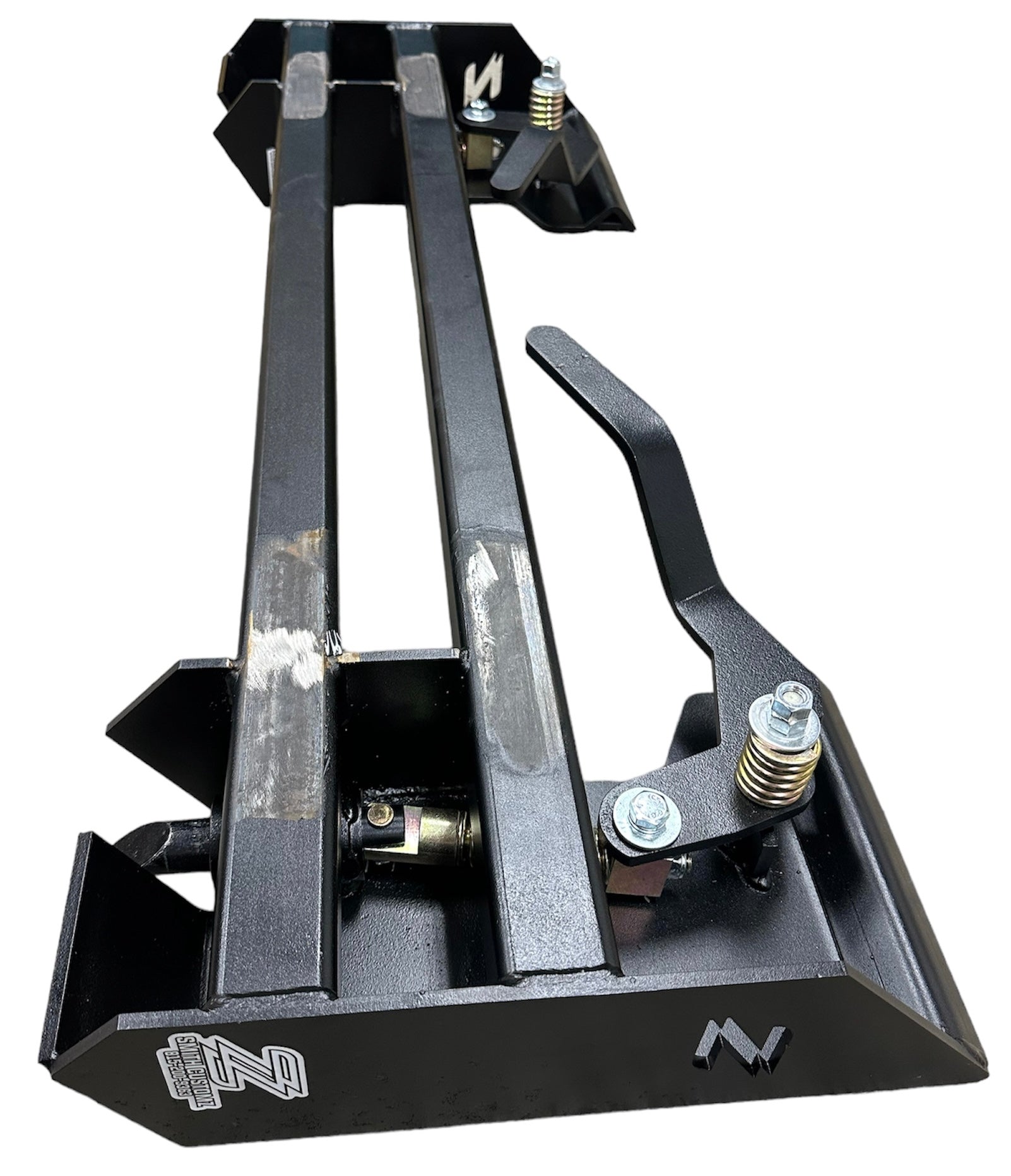 Blank Adaptor to Full-Size Skid Steer Quick Tach Attachment