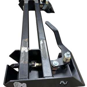 Blank Full Size Quick Tach Adapter Frame - Side View