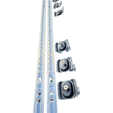 Truck bed tie down system