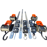 Truck bed tie down system