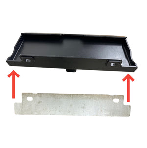 Repair latch slots DIY Plate Toro/Cll dingo Raw USA MADE - 1/4" Steel - Toro Dingo, Vermeer