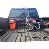Truck bed tie down system