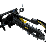 Digga Bigfoot 1200 XD High Flow Skid Steer Trencher — Skid Steer Nation (view 2)