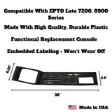 CaseIH Magnum 7200 & 8900 Series Replacement Console Panel (EPTO) — TractorPrint (view 3)
