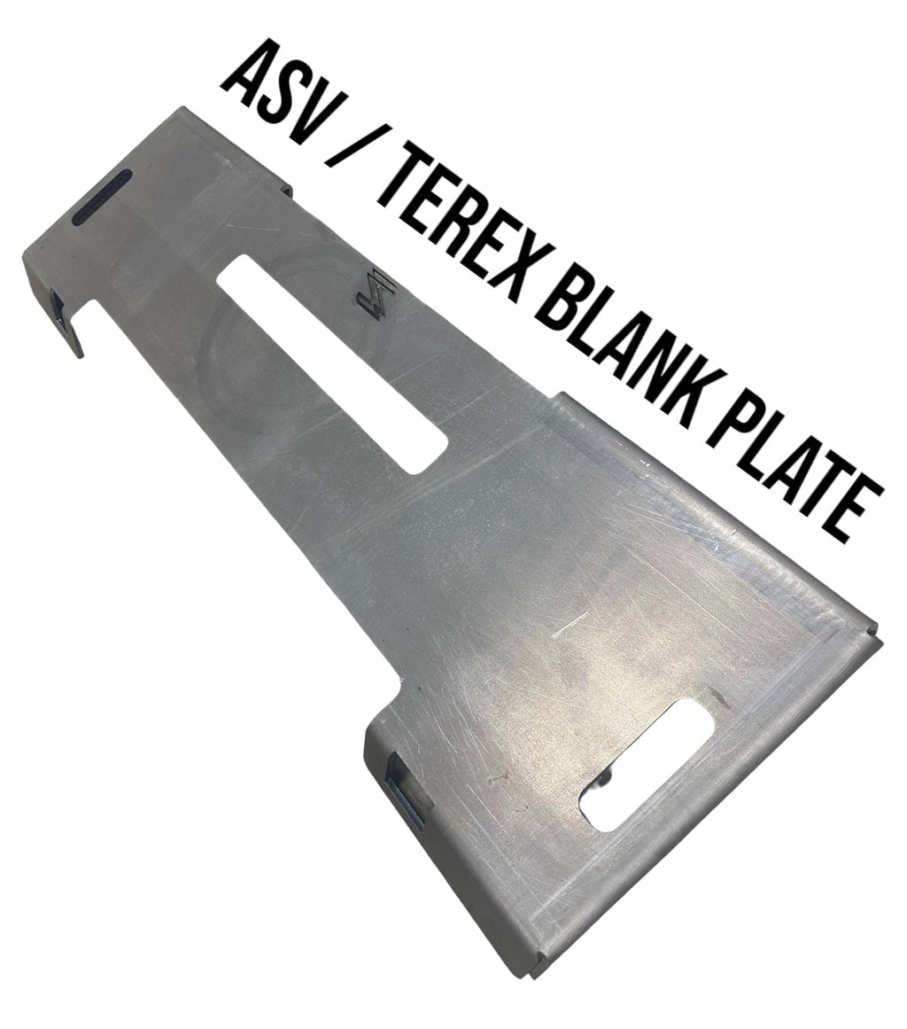 ASV / TEREX blank plate