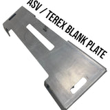 ASV / TEREX blank plate