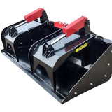 HD Material Bucket with Grapple — Skid Steer Nation (view 2)