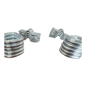 3/8" D Ring Tie-Down 10-Pack Heavy Duty Strap Anchor Truck Trailer