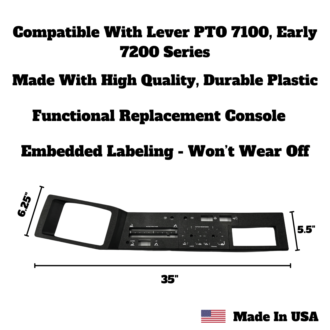 CaseIH Magnum 7100 & Early 7200 Replacement Console Panel – SmithCustomz