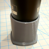 Magnetic Cupholder — Universal Steel-Surface Mount — TractorPrint (view 4)