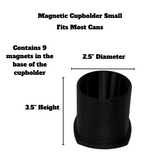 Magnetic Cupholder — Universal Steel-Surface Mount — TractorPrint (view 3)