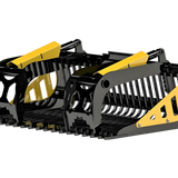 Rock Bucket with Dual Grapple for Skid Steers — American-made by Skid Steer Nation