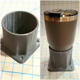 4-Screw Mount Cupholder for Equipment — TractorPrint (view 2)