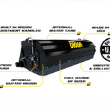 Skid Steer Sweeper Bucket Broom — Skid Steer Nation (view 3)