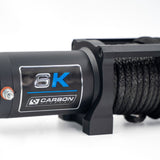 Carbon Offroad Long Drum 6000lb ATV/Small 4X4 Winch