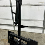 Bobcat MT Tree Boom with Hitch Receiver - Side View
