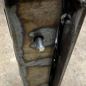 Toro Dingo / CII Blank Adapter Weldment - Side View