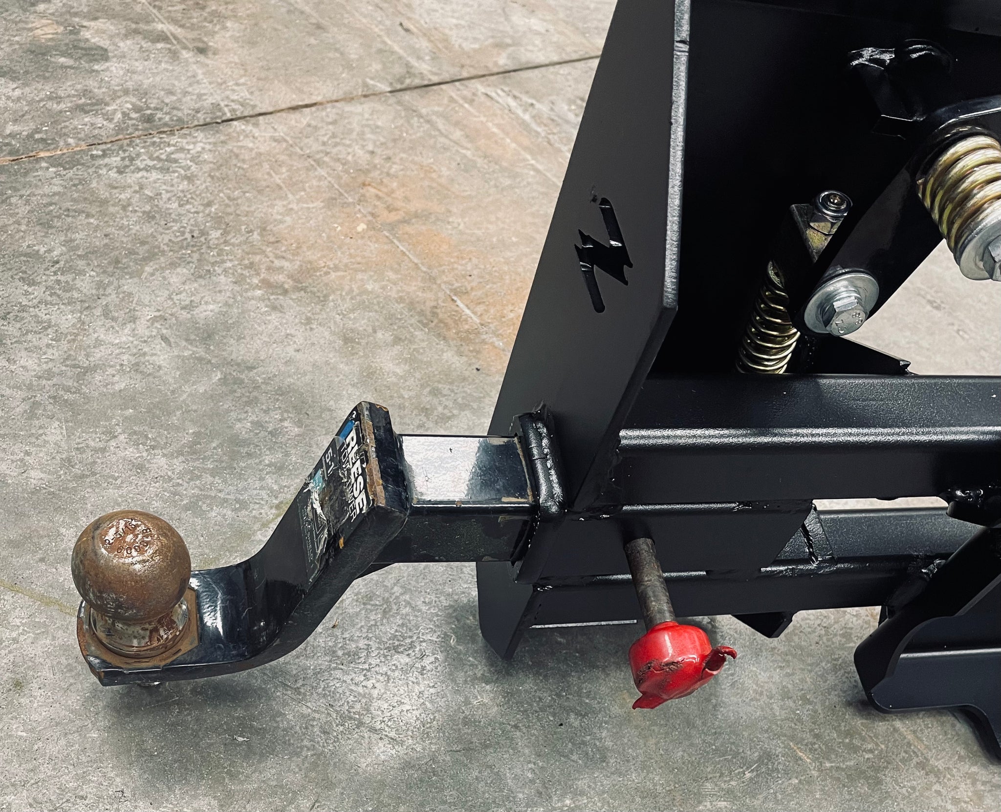 Toro Style Mount to Full Size Quick Tach Adapter